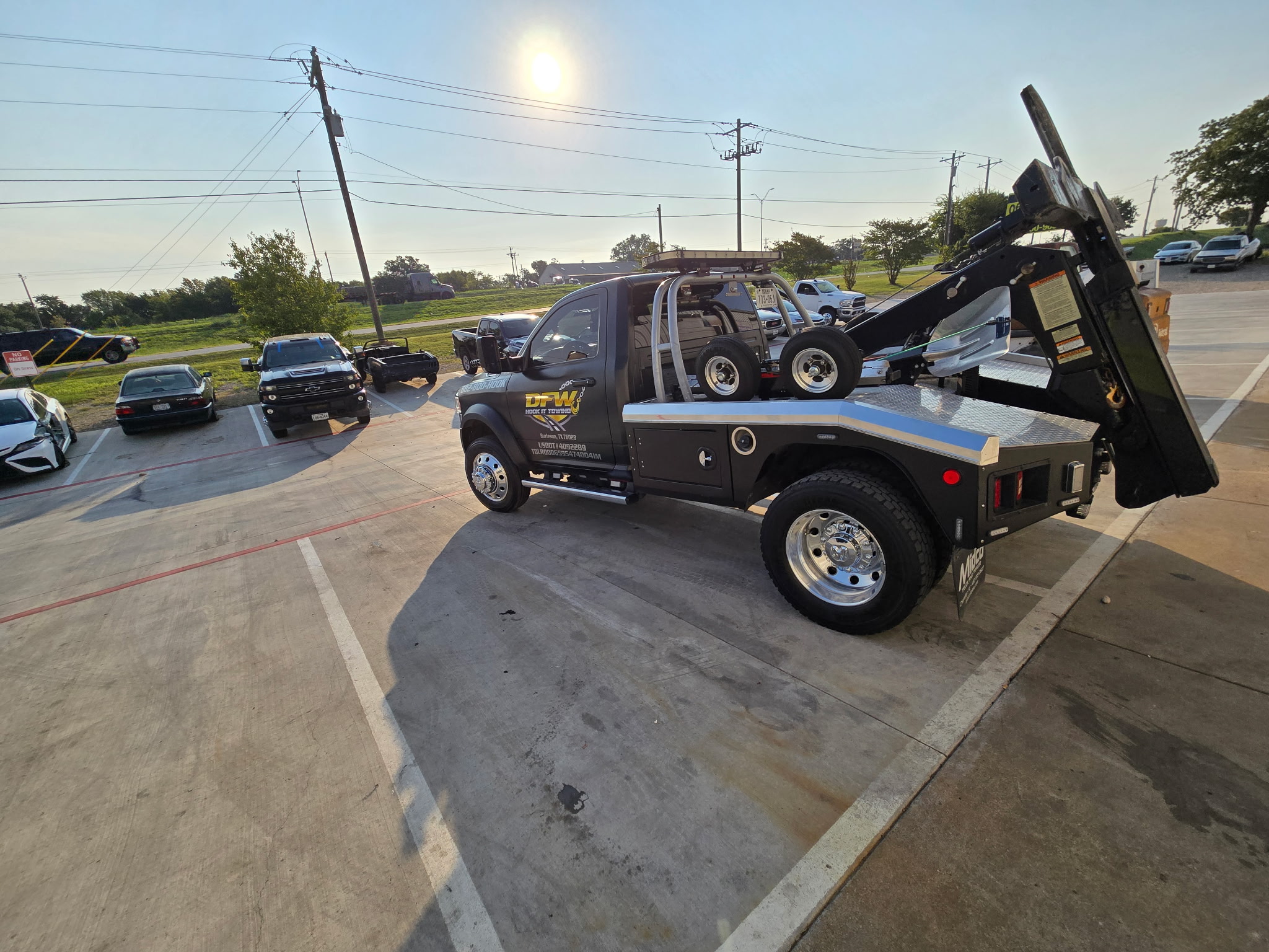 Motorcycle Towing in  Burleson Texas